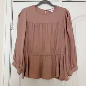 Flowy Peasant Top, XL